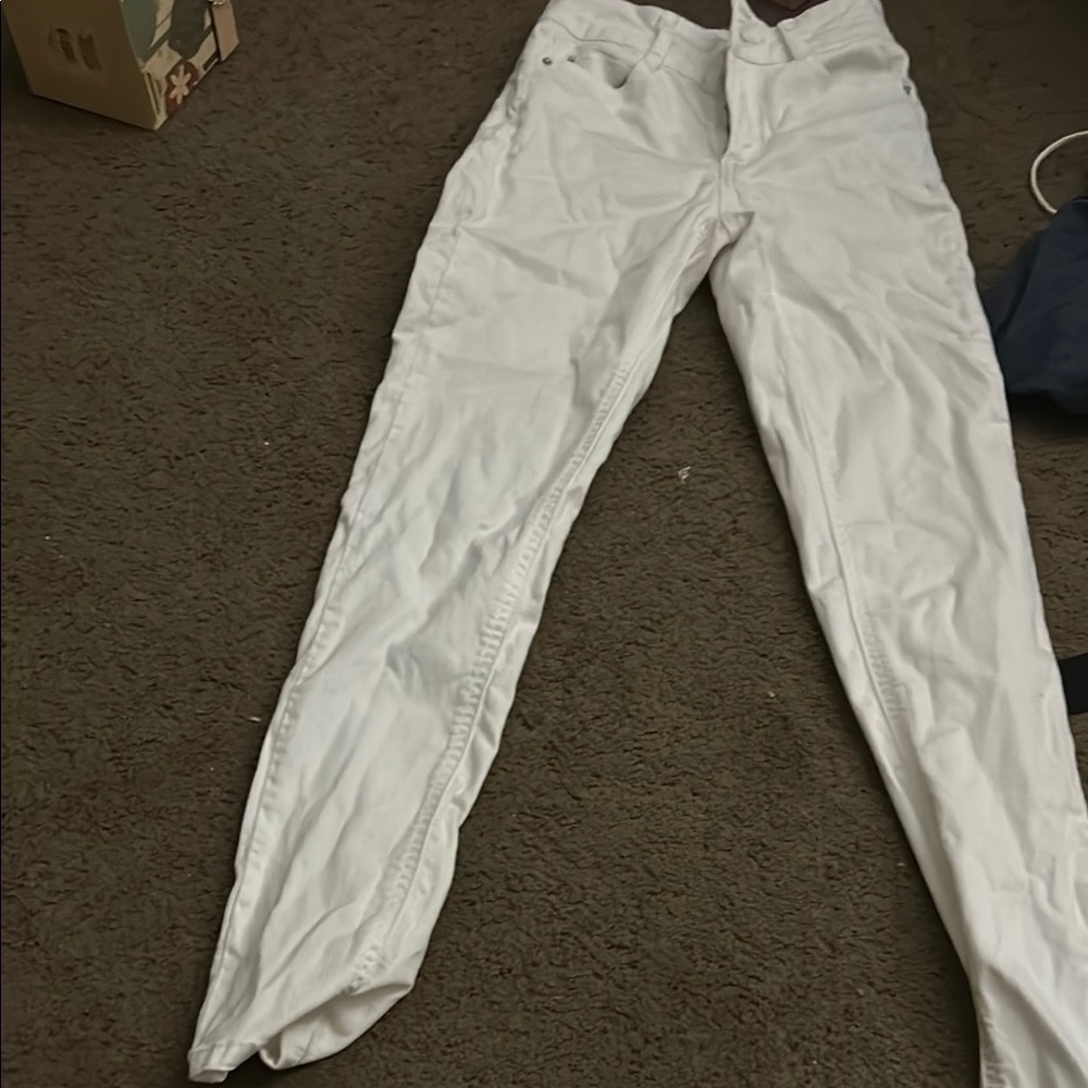 White Denim Jeans